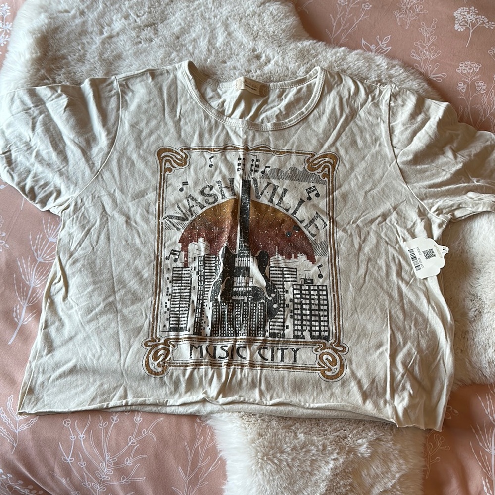 Nashville crop tee